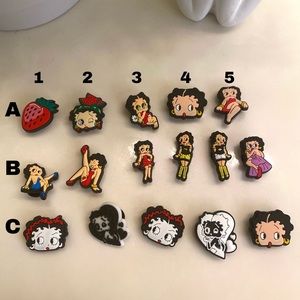 “Betty Boop” Croc Jibbitz 💋